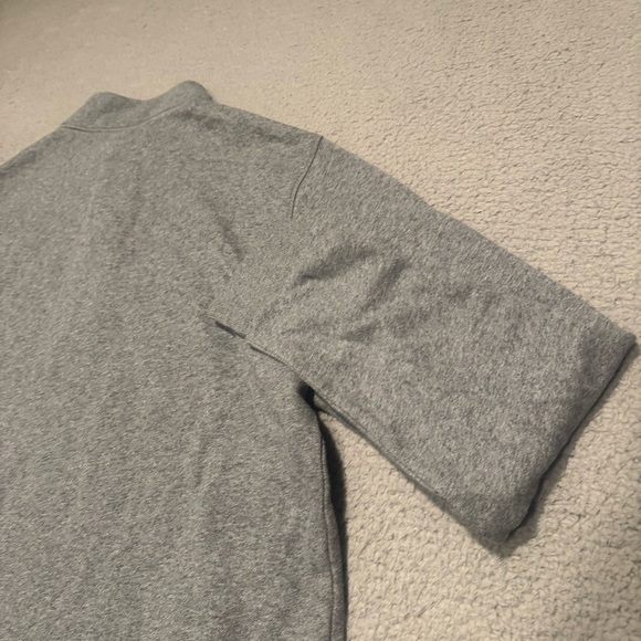 New Vuori Mens Cypress 1/4 Zip 2.0 Pullover Heather Grey Size Large V298 - Picture 11 of 16